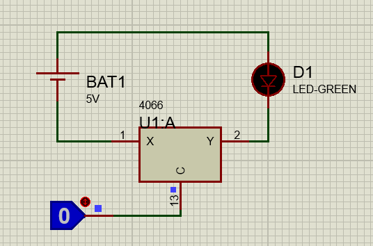 CD4066 Multiplexer Working